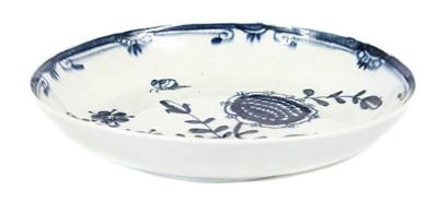 Lot 33 - A Lowestoft Coffee Cup, circa 1765-75, painted...