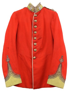 Lot 134 - A Scarlet Frock to 2nd Lieutenant C. Graham,...