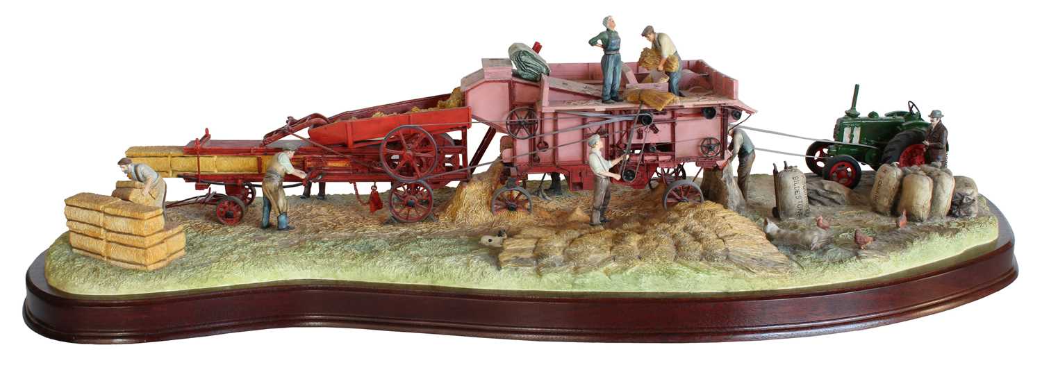 Lot 2058 - Border Fine Arts 'The Threshing Mill', model...