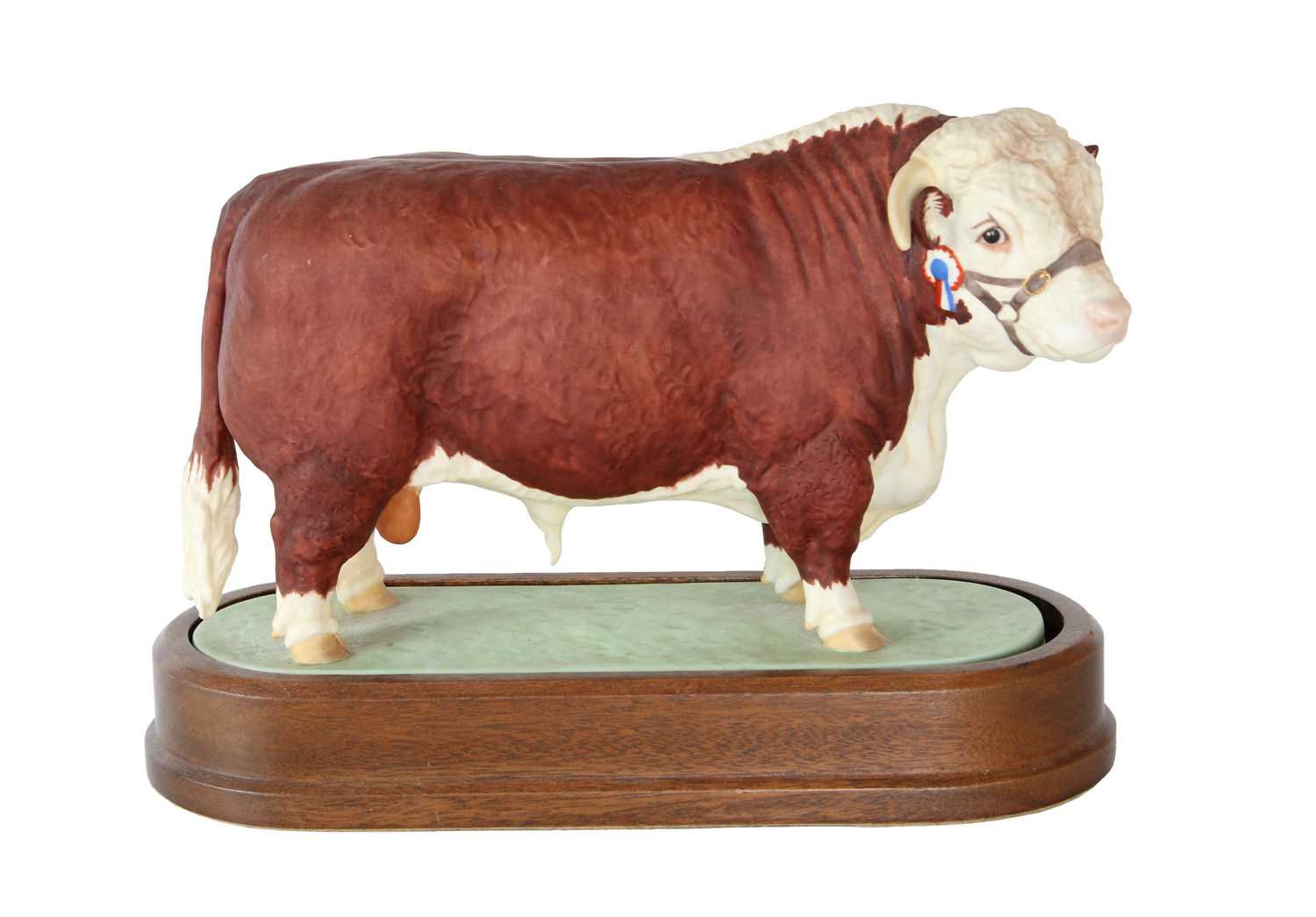 Lot 2212 - Royal Worcester Hereford Bull "Vern...