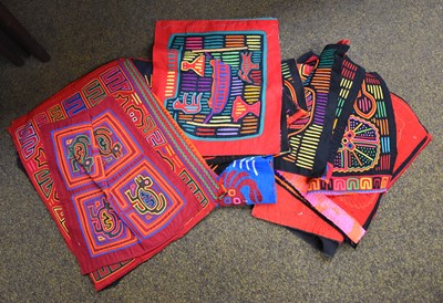 Lot 1184 - Collection of 20th Century Molas from San Blas...