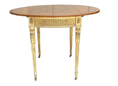 Lot 329 - A George III Giltwood, Satinwood,...