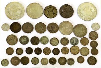 Lot 74 - World Silver Coinage; to include, 2x Marie...