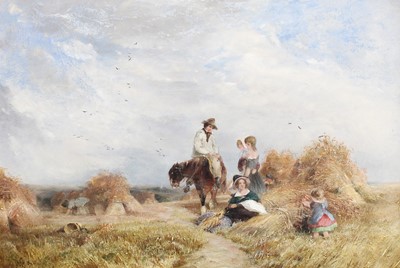 Lot 1009 - Follower of David Cox (1783-1859) Haymakers...