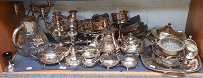 Lot 68 - A Collection of Assorted Silver Plate,...