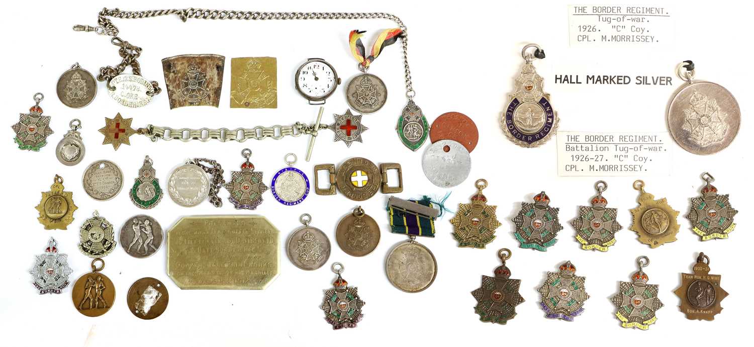 Lot 76 - A Collection of Sports Badges, Sports Medals...