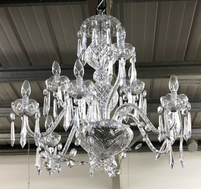 Lot 1507 - A Waterford Crystal Chandelier, appoximatley...