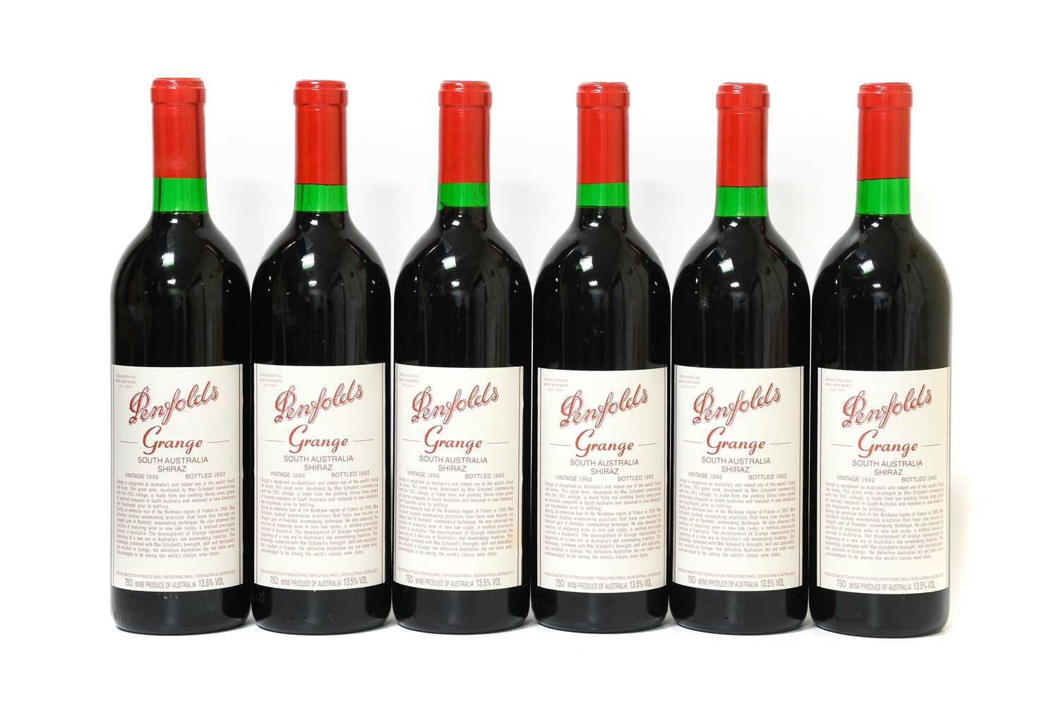 Lot 3088 - Penfolds Grange, South Australian Shiraz, 1992...