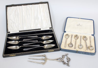 Lot 65 - A Victorian Silver Meat-Fork, by Jackson and...