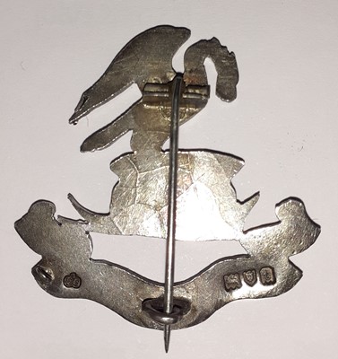 Lot 30 - A First World War Silver Sweetheart Brooch to...