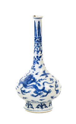 Lot 132 - A Chinese Porcelain Bottle Vase, Kangxi,...