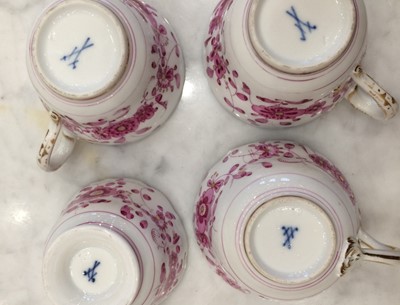Lot 162 - A Group of Meissen Porcelain, early 20th...