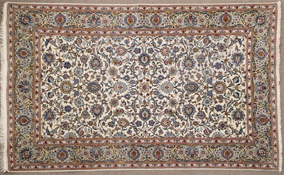 Lot 221 - Kashan Rug of Unusual Size Central Iran, circa...