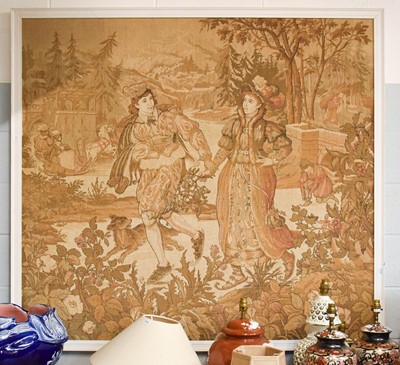 Lot 1171 - A Machined Tapestry, early 20th century,...