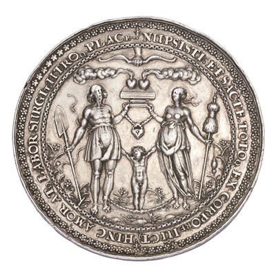 Lot 439 - Poland, Gdańsk, Marriage Medal, by Sebastian...