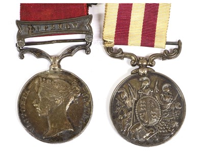Lot 8 - A Victorian Long Service Pair of Medals,...