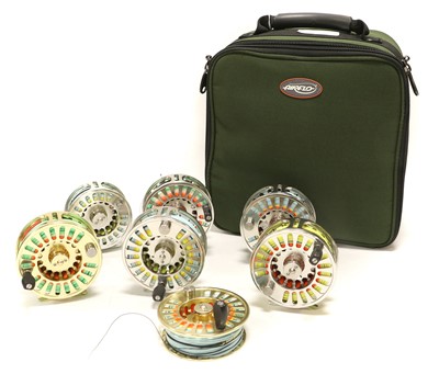 Lot 4172 - Five Reddington ML #11/12 Fly Reels