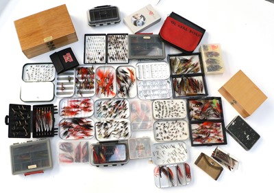 Lot 4080 - A Collection of Various Flies and Fly Boxes.