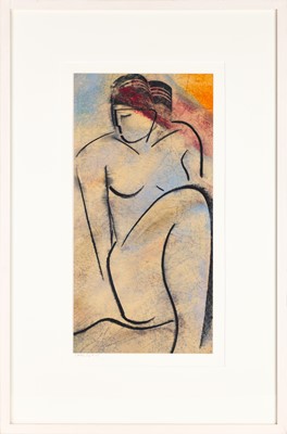 Lot 622 - Mary Stork (1938-2007) "Temptress" Signed and...