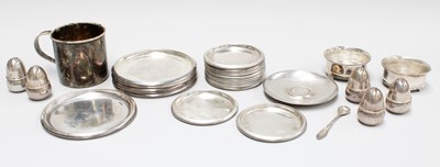 Lot 49 - A Collection of Assorted Norwegian Silver,...