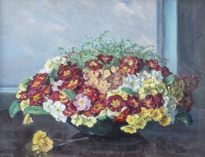 Lot 1032 - British School (20th Century) Still life of...