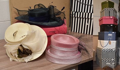 Lot 1155 - Assorted Modern Occasion Hats, including two...