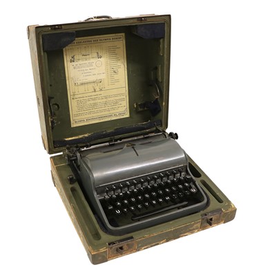 Lot 92 - A Second World War German Olympia Robust...