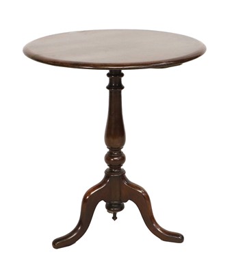 Lot 1206 - A Late George III Tripod Table, early 19th...