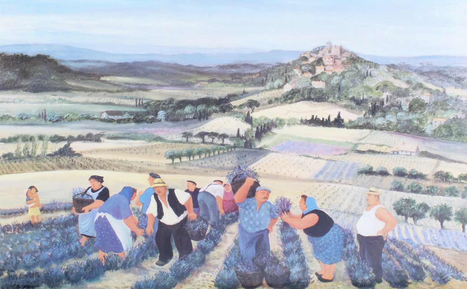 Lot 1041 - After Margaret Loxton (b.1938) ''Lavender...