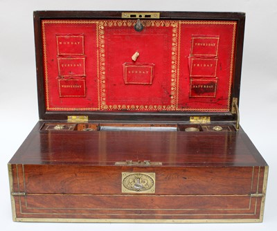 Lot 286 - A 19th Century George IV Rosewood Writing...