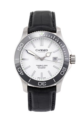 Lot 2388 - Christopher Ward: A Stainless Steel Automatic...