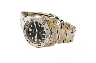 Lot 461 - A Stainless Steel Automatic Diver's Seiko...