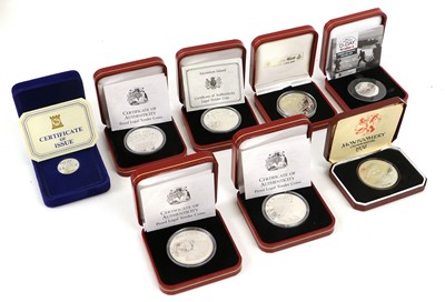 Lot 378 - Assortment of Pobjoy Mint Commemorative Coins;...