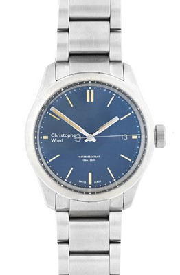 Lot 2404 - Christopher Ward: A Stainless Steel Automatic...