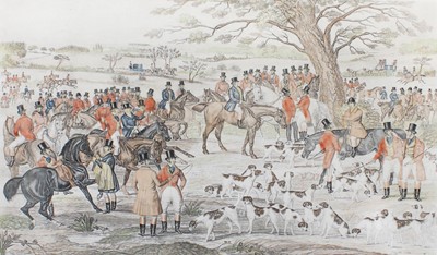 Lot 1066 - After Charles Hunt "The Hunt" Coloured...