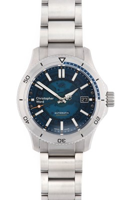 Lot 2505 - Christopher Ward: A Stainless Steel Automatic...