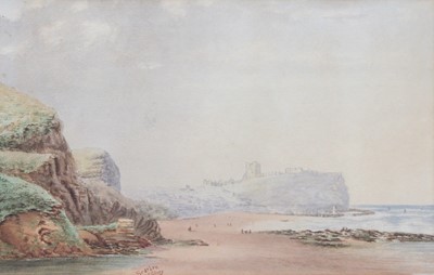 Lot 1106 - A E Storey (19th Century) ''Scarborough Castle...