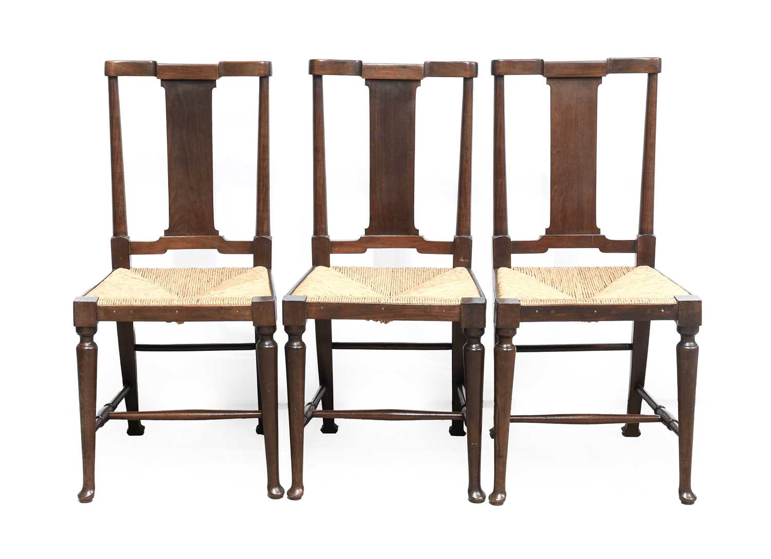 Lot 142 - A Set of Three Morris & Co Mahogany Hampton...