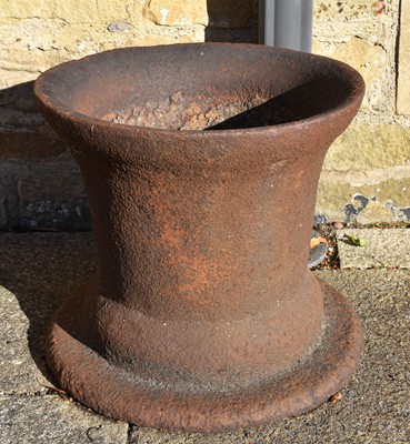 Lot 1396 - An 18th/19th Century Cast Iron Mortar, 33cm