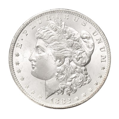 Lot 69 - USA, 'Morgan' Dollar 1882, Carson City Mint;...