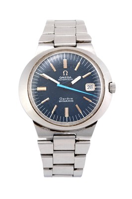 Lot 2365 - Omega: A Stainless Steel Automatic Calendar...