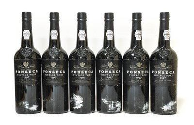 Lot 3128 - Fonseca 1997 Vintage Port (six bottles)
