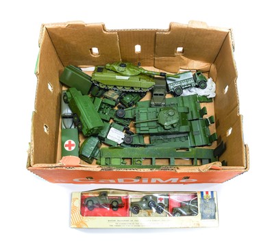 Lot 4529 - Dinky Military Various Unboxed Models