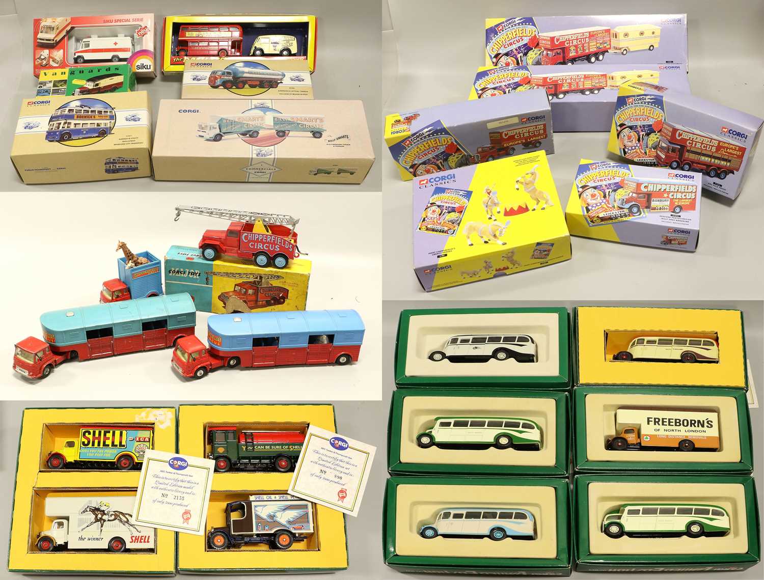 Chipperfields Circus Models Lot 4526 - Corgi Chipperfields Circus