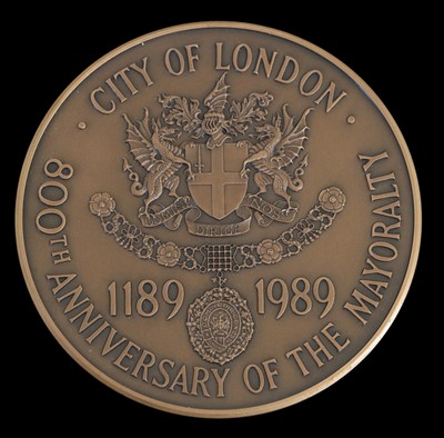 Lot 424 - 9x Royal Mint Commemorative Medals; silver,...