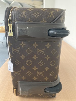 Lot 1049 - Louis Vuitton Pegase 45 Suitcase, in brown...