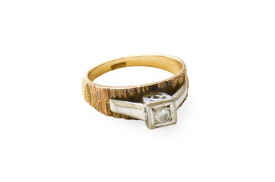 Lot 478 - A Diamond Solitaire Ring, the round brilliant...