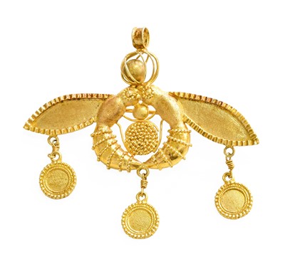 Minoan deals bee pendant