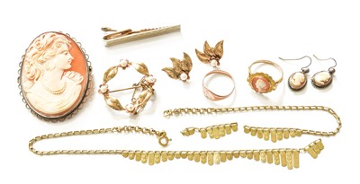 Lot 502 - A Quantity of Jewellery, including a 9 carat...