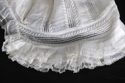 Lot 2214 - Mainly 19th Century Baby Bonnets comprising a...